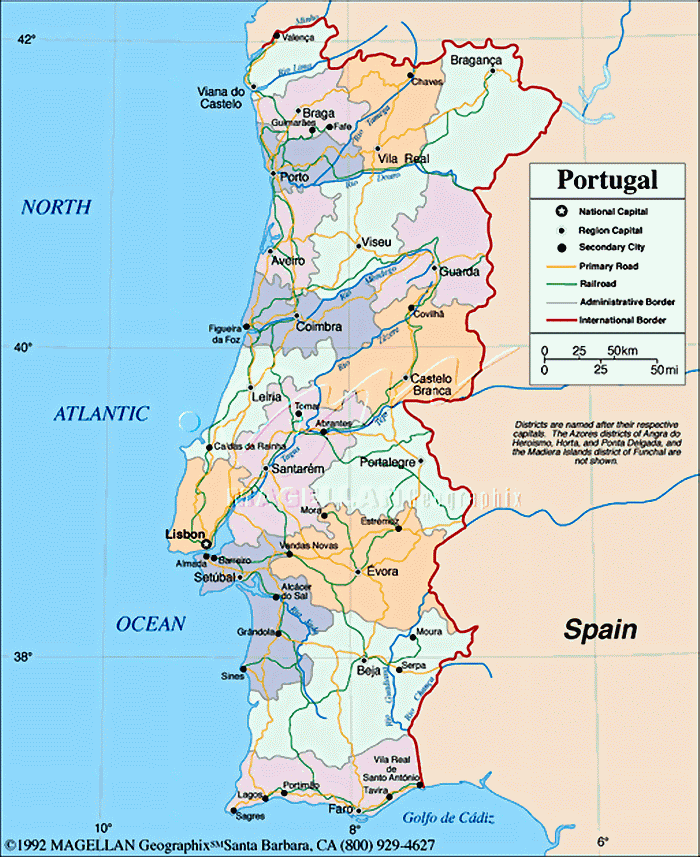 Setubal map